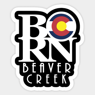 BORN Beaver Creek Sticker